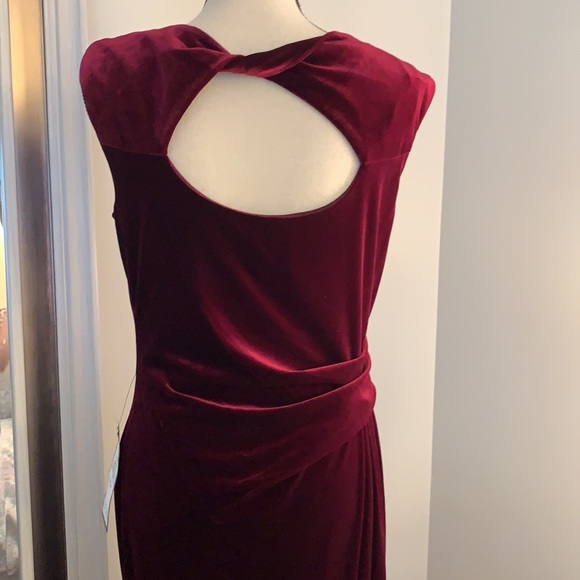 Gown -Velvet -gorgeous color - Picture 5 of 8